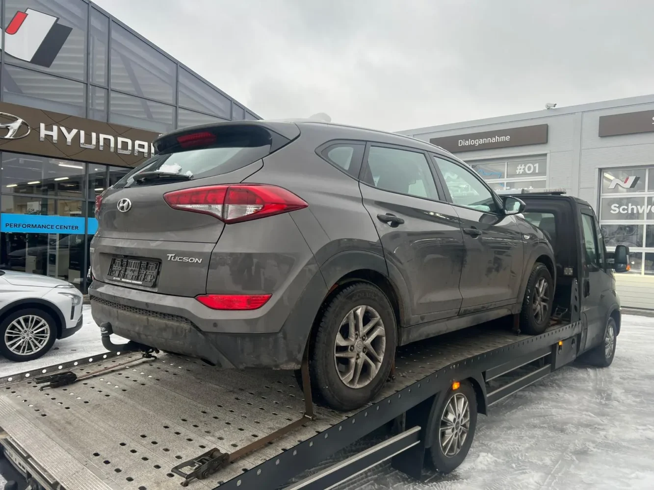 Hyundai Tucson mit Motorschaden – angekauft von PKW Ankauf 123